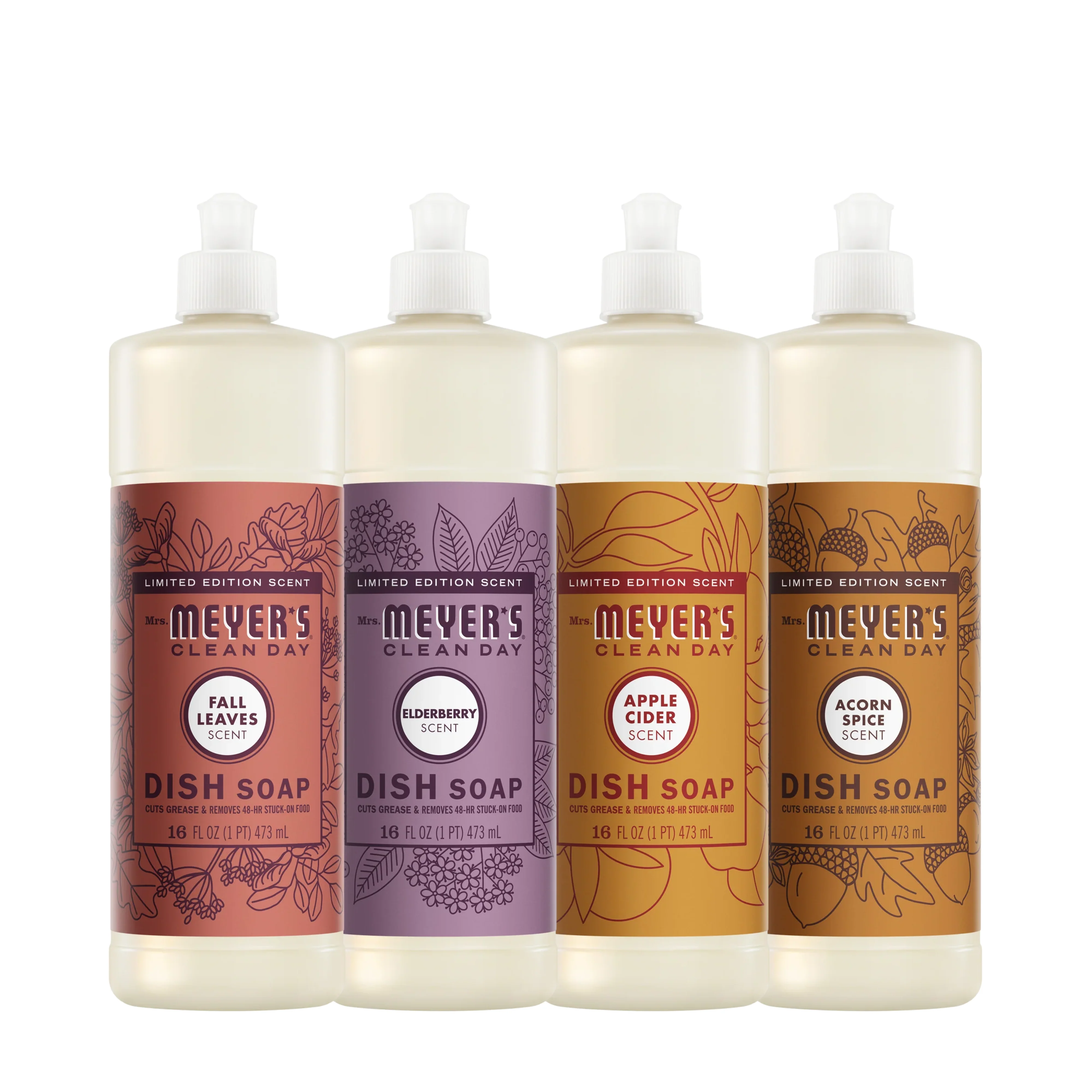 Fall Seasonal Dish Soap Collection